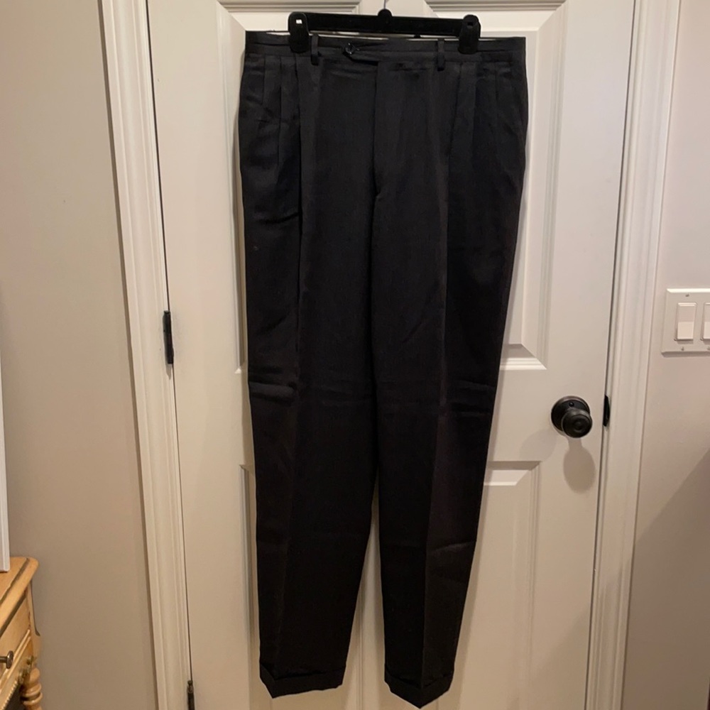 Pazoni wool gray slacks